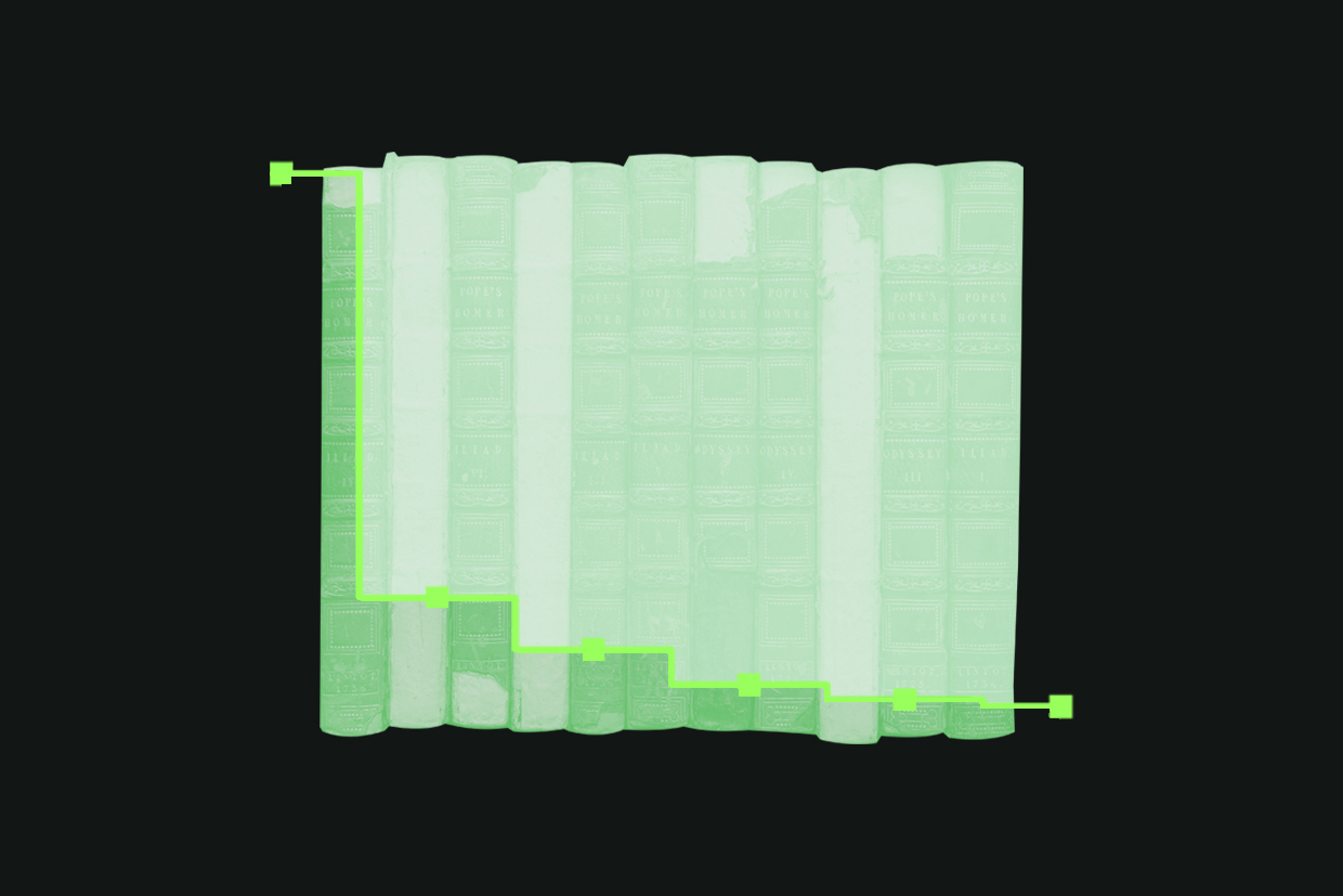 The waterfall of book sequels