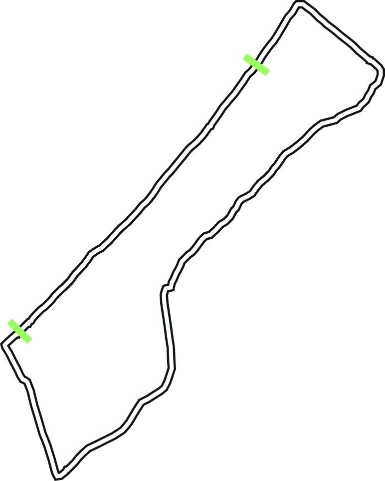 Inset icon of Gaza
